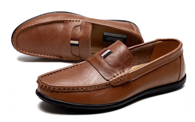 Kenneth Miesten Loafers -kengät - Ruskea