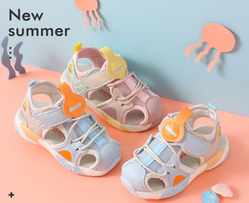 Khan Unisex -lasten Muotisandaalit - Beige