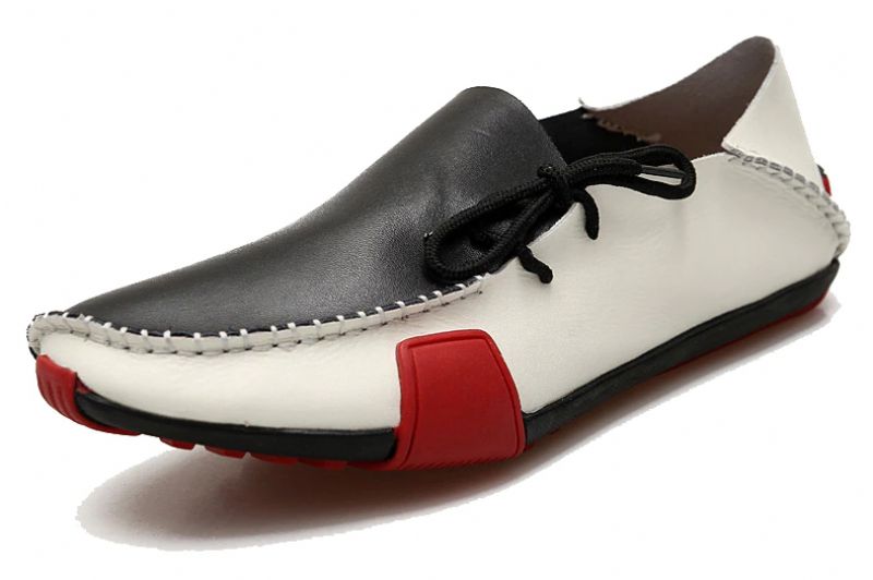 Kong Miesten Loafers -muotikengät - Valkoinen