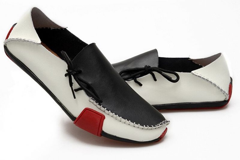 Kong Miesten Loafers -muotikengät - Valkoinen