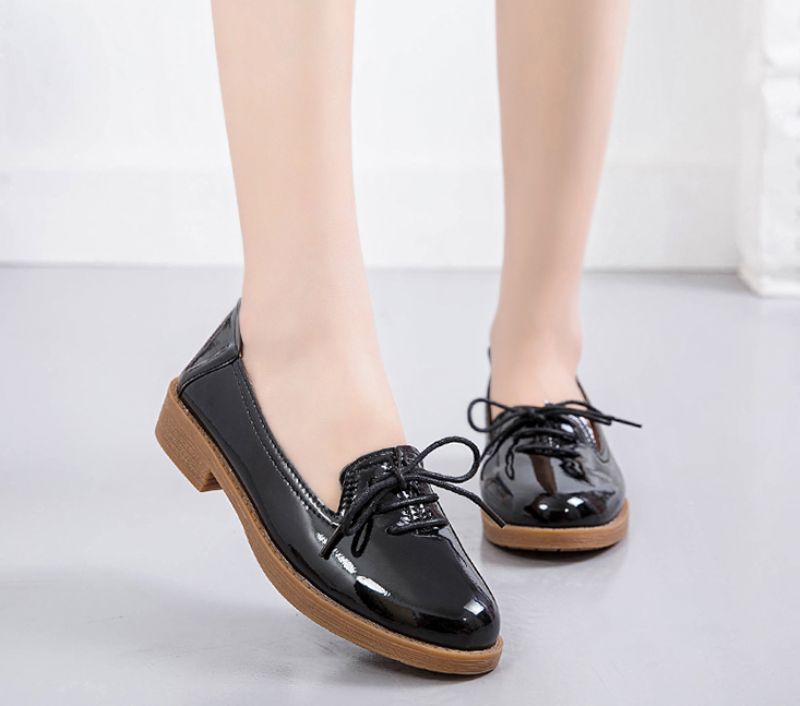 Kymi Naisten Vapaa-ajan Nahkaiset Loafer-kengät - Beige