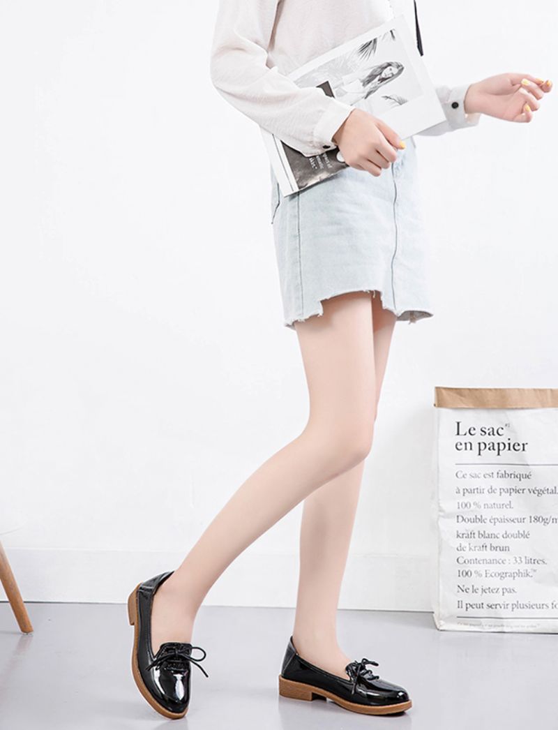 Kymi Naisten Vapaa-ajan Nahkaiset Loafer-kengät - Beige