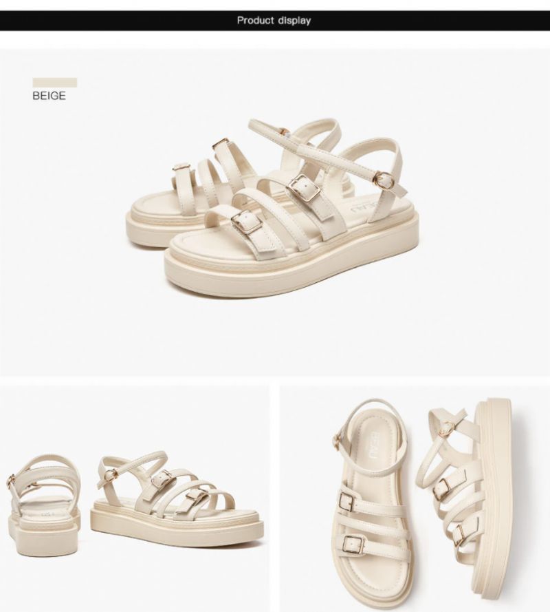 Laryn Naisten Alustasandaalit - Beige