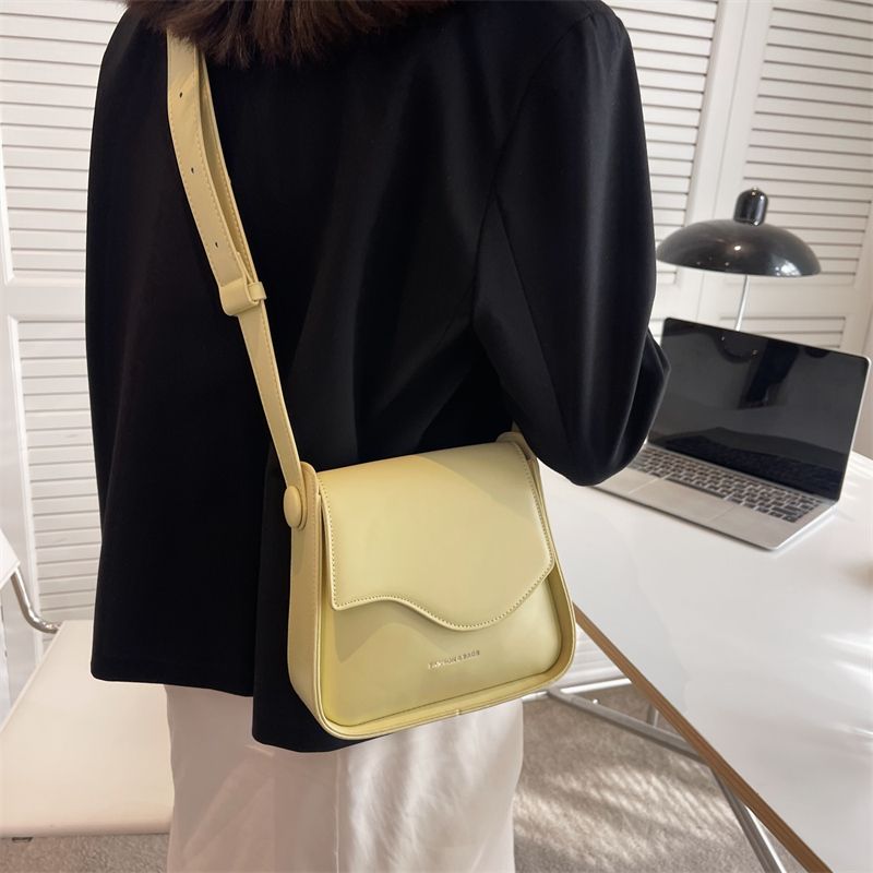 Latty Naisten Pieni Nahkainen Crossbody Käsilaukku - Vihreä