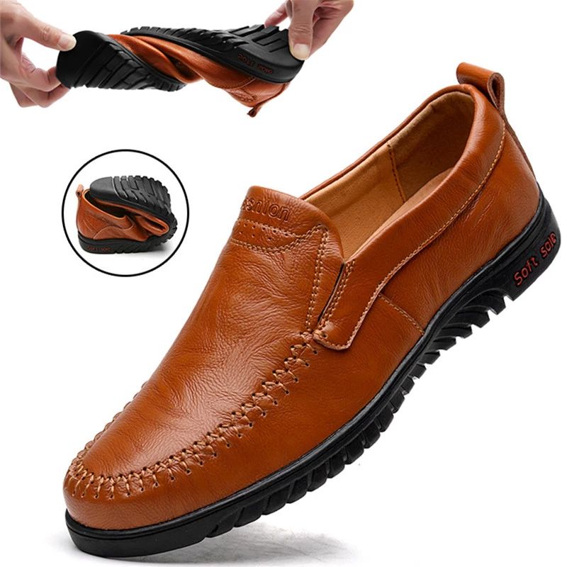 Lazaro Miesten Loafer-kengät - Ruskea