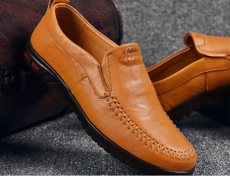Lazaro Miesten Loafer-kengät - Ruskea
