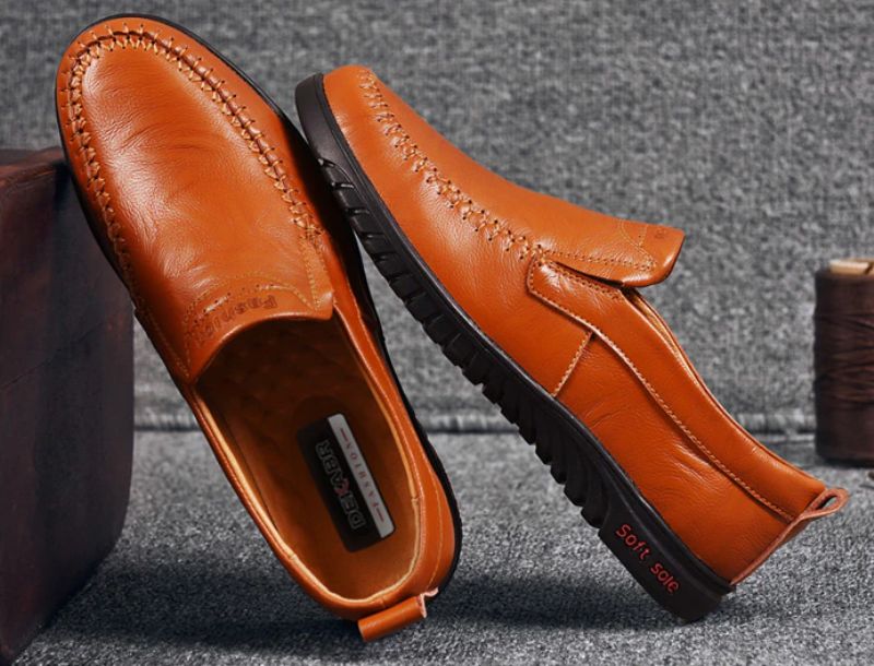 Lazaro Miesten Loafer-kengät - Ruskea