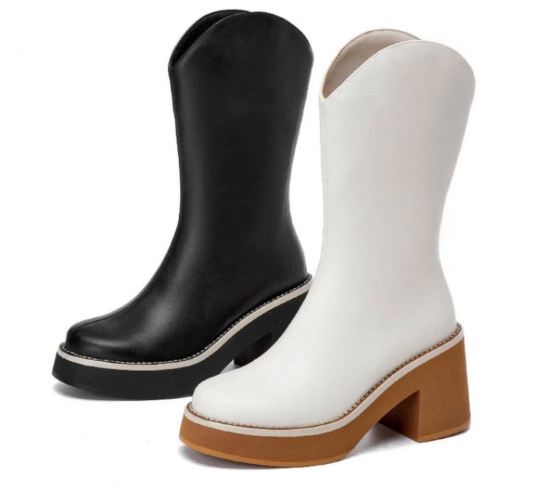Leonarda Naisten Leonela Boots - Beige
