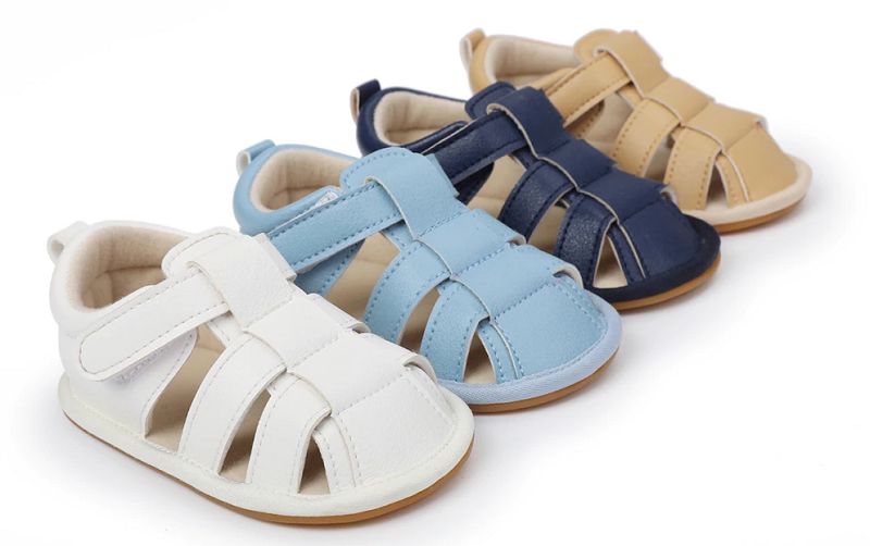 Leopoldo Baby Boysin Ulkoilusandaalit - Navy
