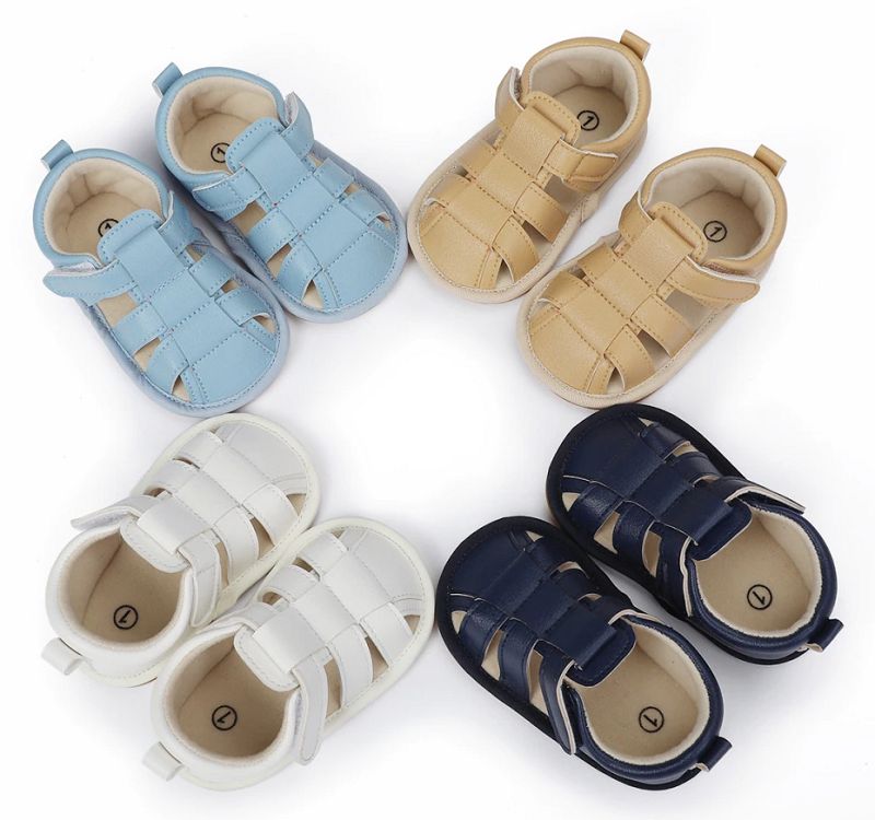 Leopoldo Baby Boysin Ulkoilusandaalit - Navy