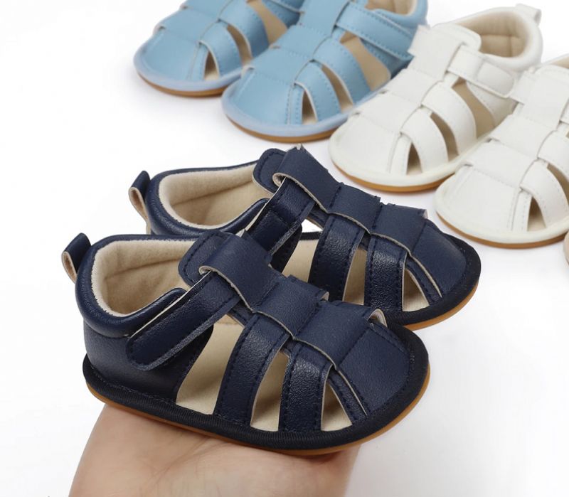 Leopoldo Baby Boysin Ulkoilusandaalit - Navy