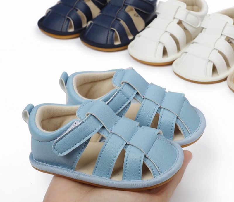 Leopoldo Baby Boysin Ulkoilusandaalit - Navy