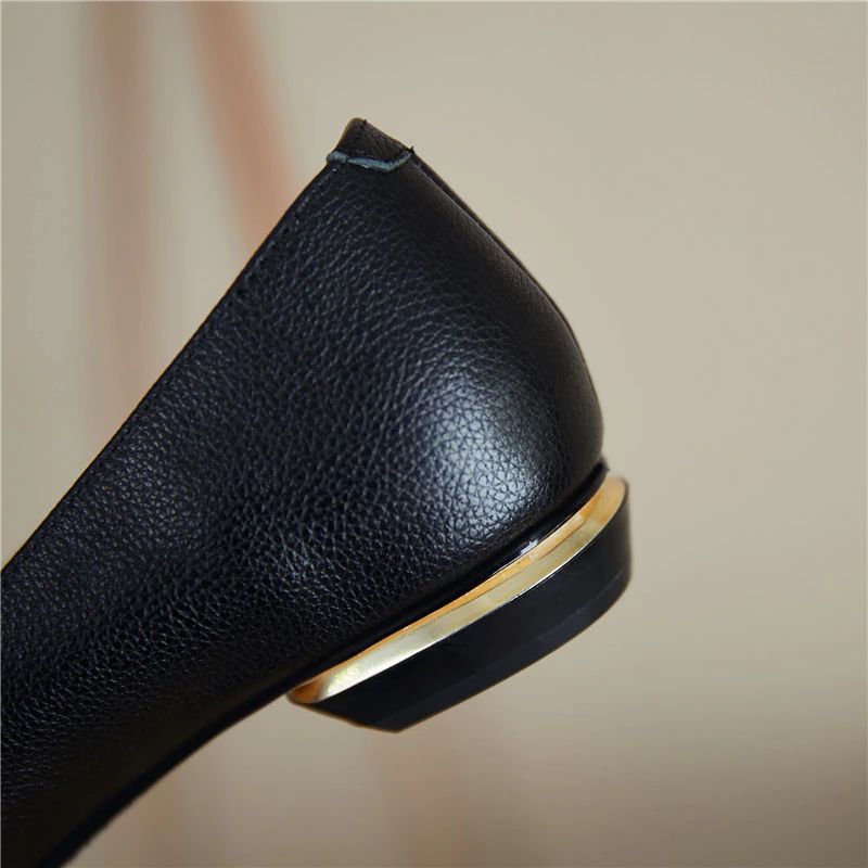 Leron Naisten Nahkainen Design-loafer - Beige