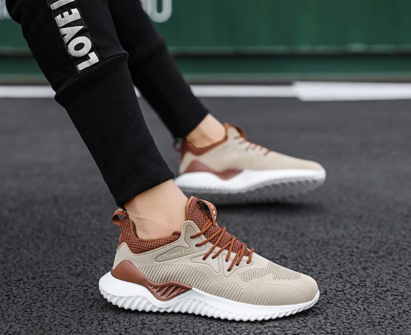 Liam Miesten Juoksukengät - Khaki