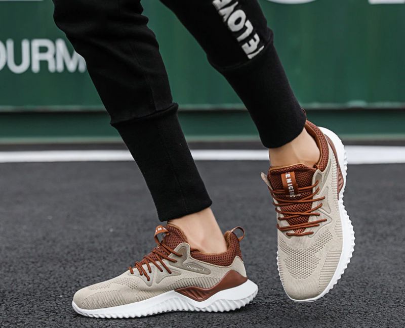 Liam Miesten Juoksukengät - Khaki