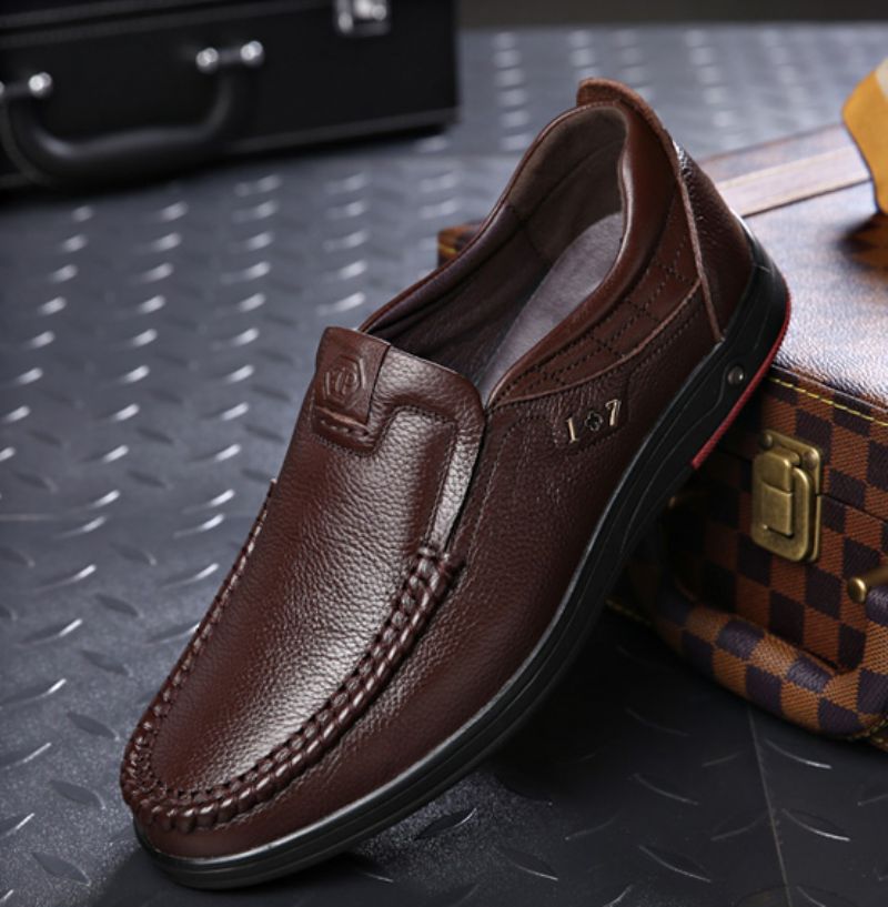 Libano Miesten Loafers Vapaa-ajan Kengät - Musta