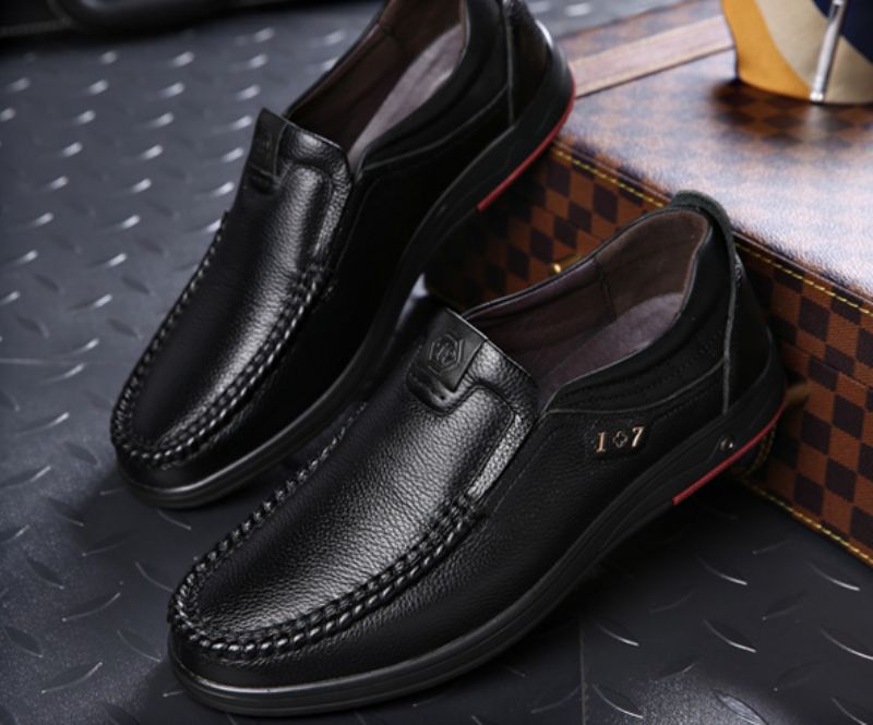 Libano Miesten Loafers Vapaa-ajan Kengät - Musta