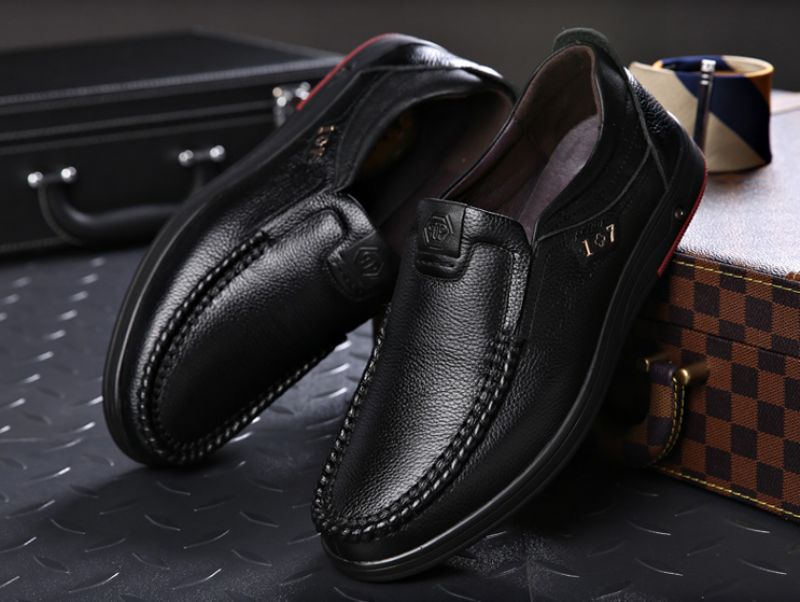 Libano Miesten Loafers Vapaa-ajan Kengät - Musta