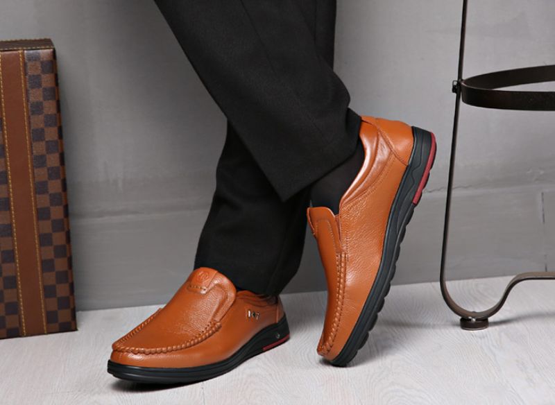 Libano Miesten Loafers Vapaa-ajan Kengät - Musta