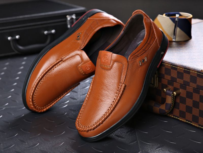 Libano Miesten Loafers Vapaa-ajan Kengät - Musta