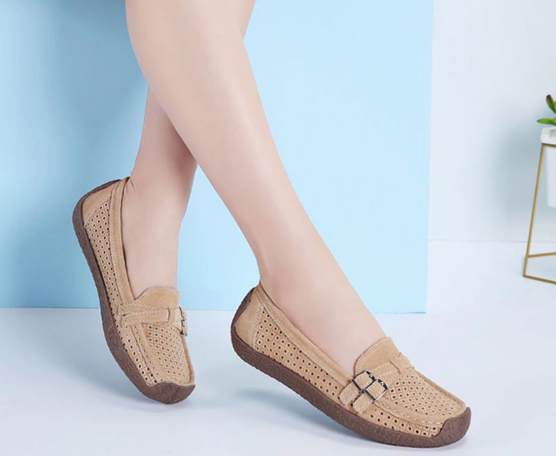 Liberte Loafers - Beige