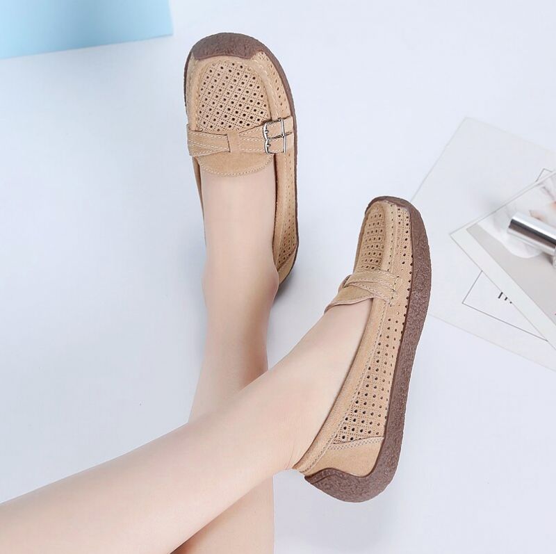 Liberte Loafers - Beige