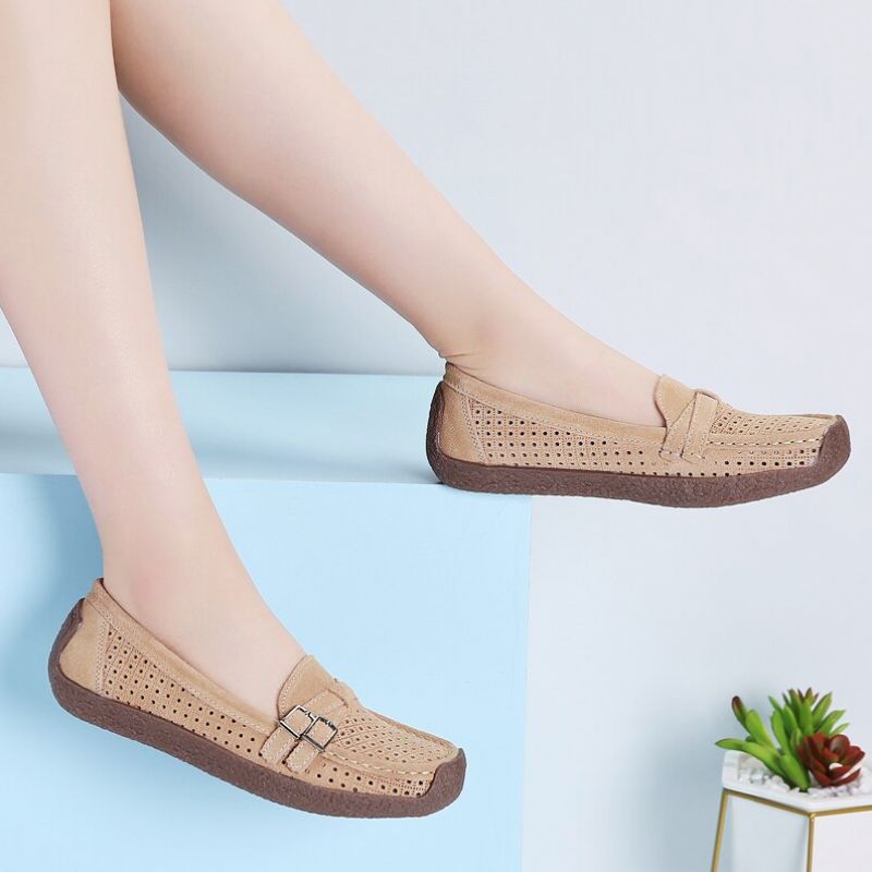 Liberte Loafers - Beige