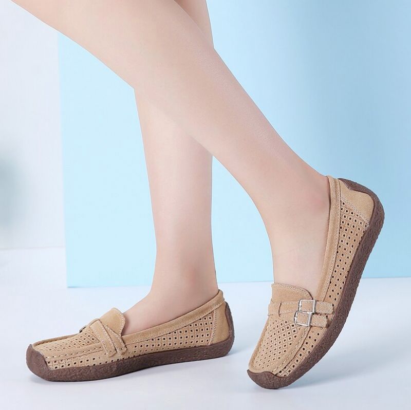 Liberte Loafers - Beige