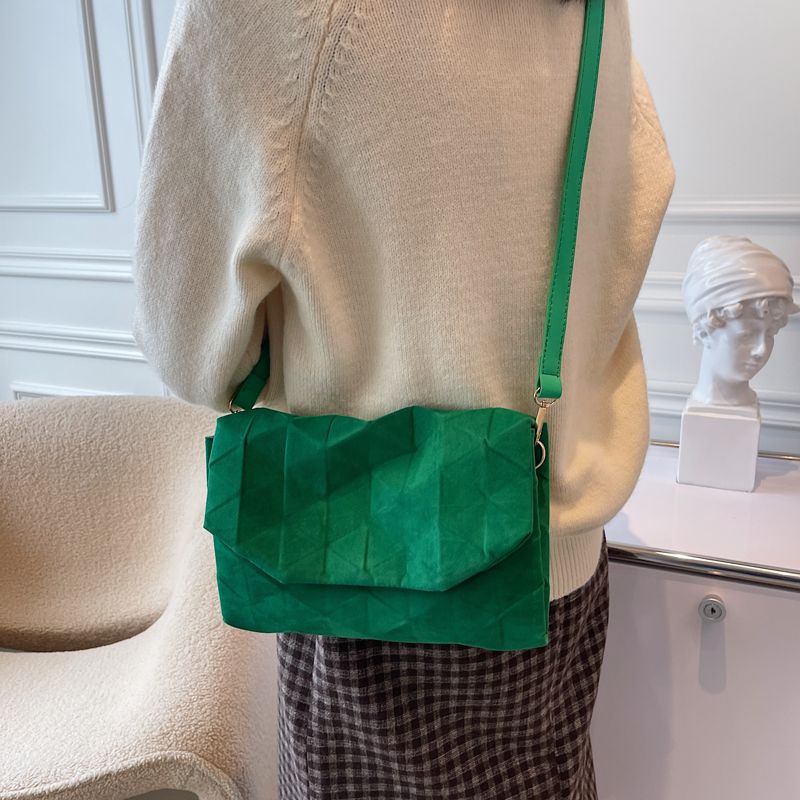 Lina Naisten Designer Crossbody -olkalaukku - Ruskea