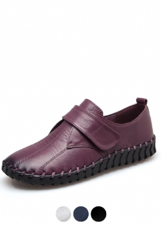 Lina Naisten Pehmeät Litteät Nahkaiset Loafer-kengät