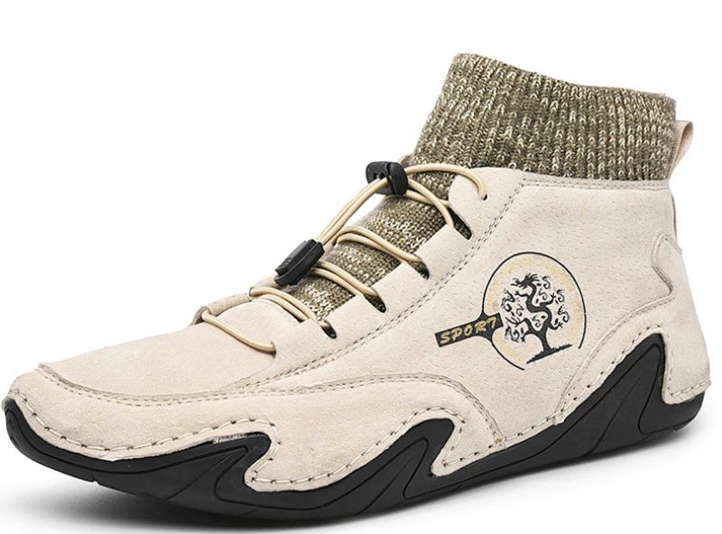Lingard Miesten Vapaat Tennarit - Beige