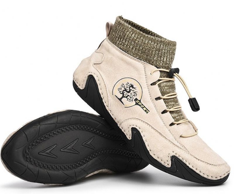Lingard Miesten Vapaat Tennarit - Beige