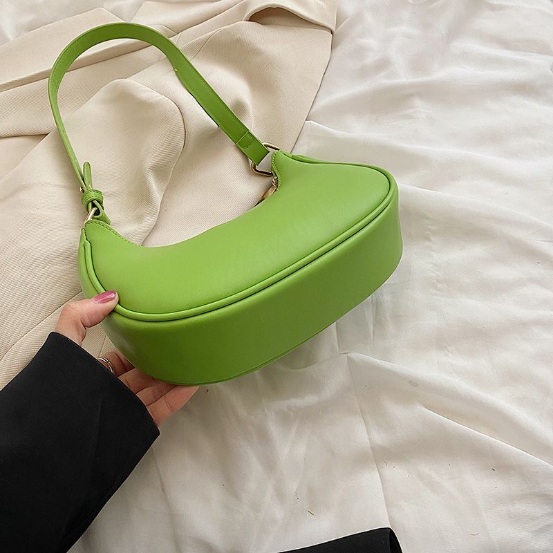 Lirio Naisten Pieni Nahkainen Crossbody Käsilaukku - Vihreä