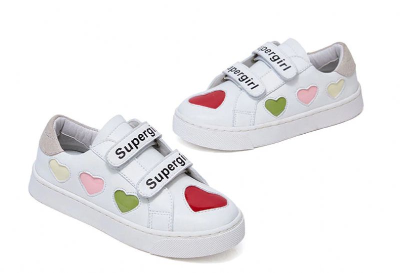 Lizzy Tyttöjen Fashion Sneaker - Valkoinen