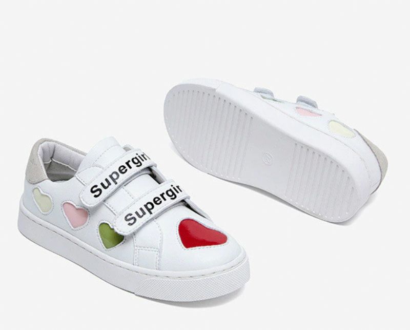 Lizzy Tyttöjen Fashion Sneaker - Valkoinen