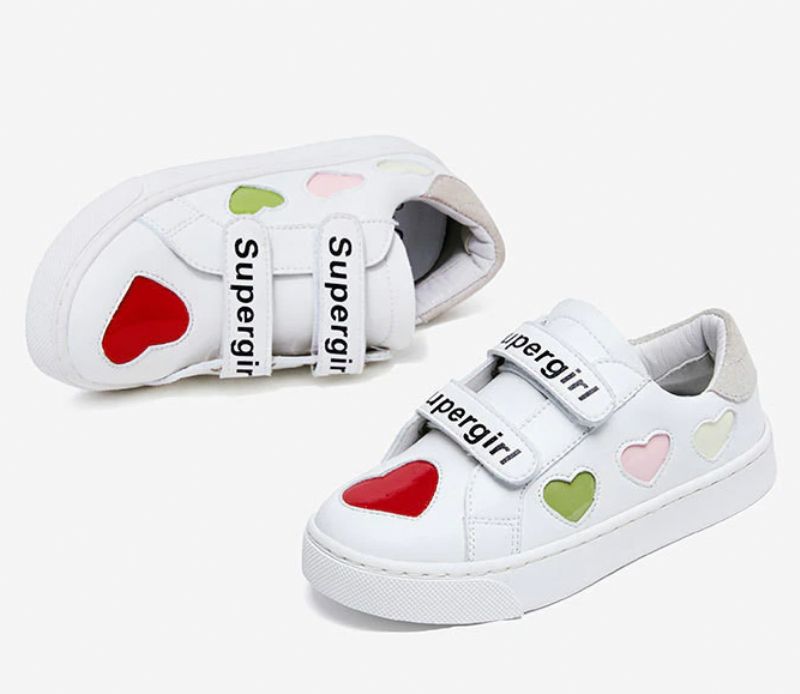 Lizzy Tyttöjen Fashion Sneaker - Valkoinen