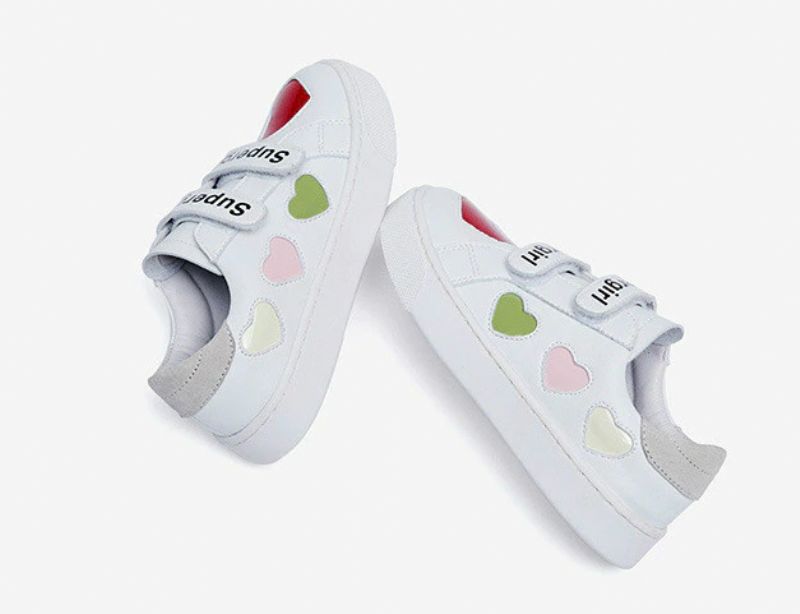 Lizzy Tyttöjen Fashion Sneaker - Valkoinen