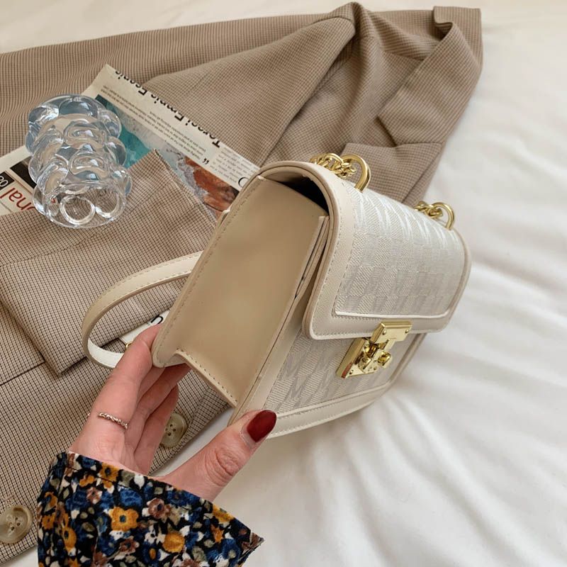 Lolis Naisten Pieni Nahkainen Crossbody Käsilaukku - Kahvi