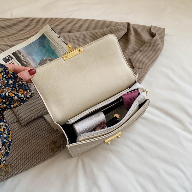 Lolis Naisten Pieni Nahkainen Crossbody Käsilaukku - Kahvi