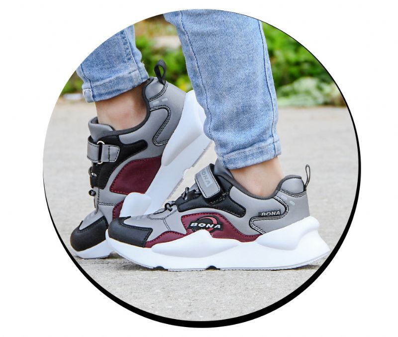 Lopez Unisex Lasten Juoksukengät - Harmaa