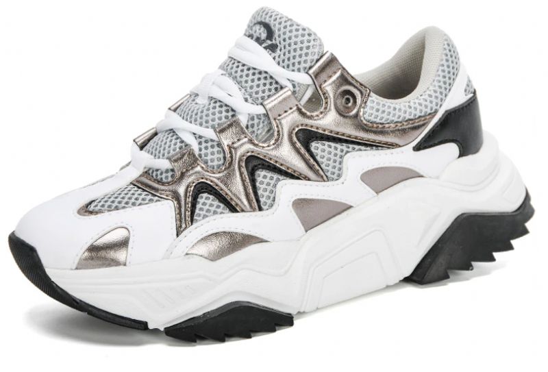Loreto Naisten Platform Walking Fashion -lenkkarit - Keltainen