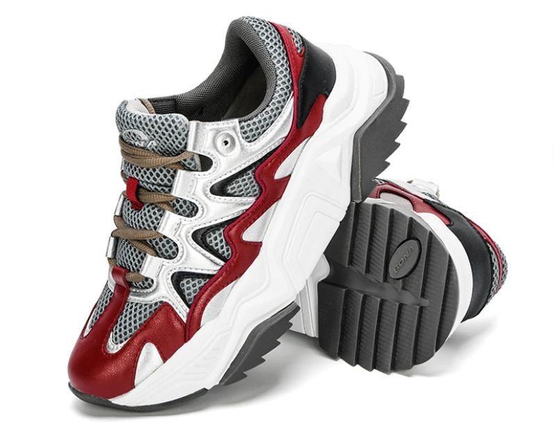 Loreto Naisten Platform Walking Fashion -lenkkarit - Keltainen
