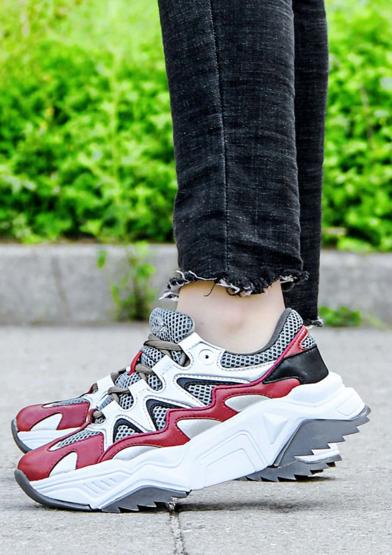 Loreto Naisten Platform Walking Fashion -lenkkarit - Keltainen