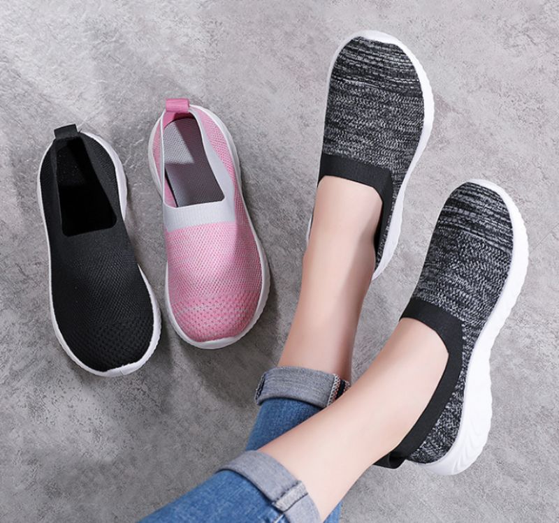 Luar Naisten Slip-on Kävelykengät - Pinkki