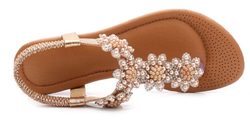 Lucia Naisten Sandaalit - Beige