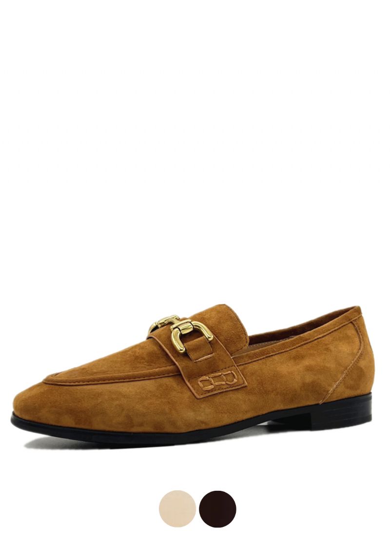 Luciany Naisten Nahkainen Loafer