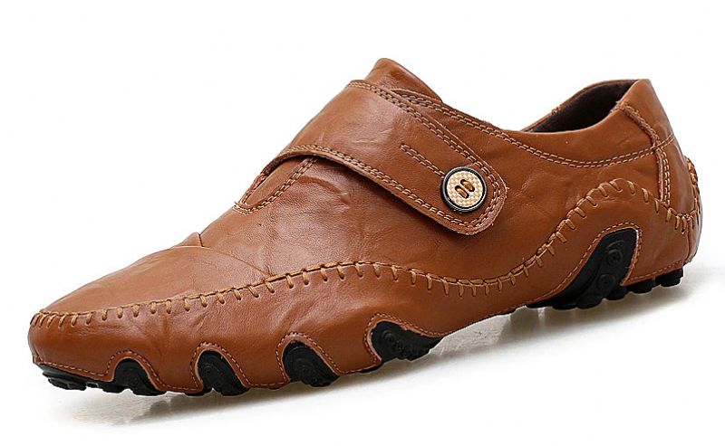 Lucky Miesten Loafers Vapaa-ajan Kengät - Ruskea