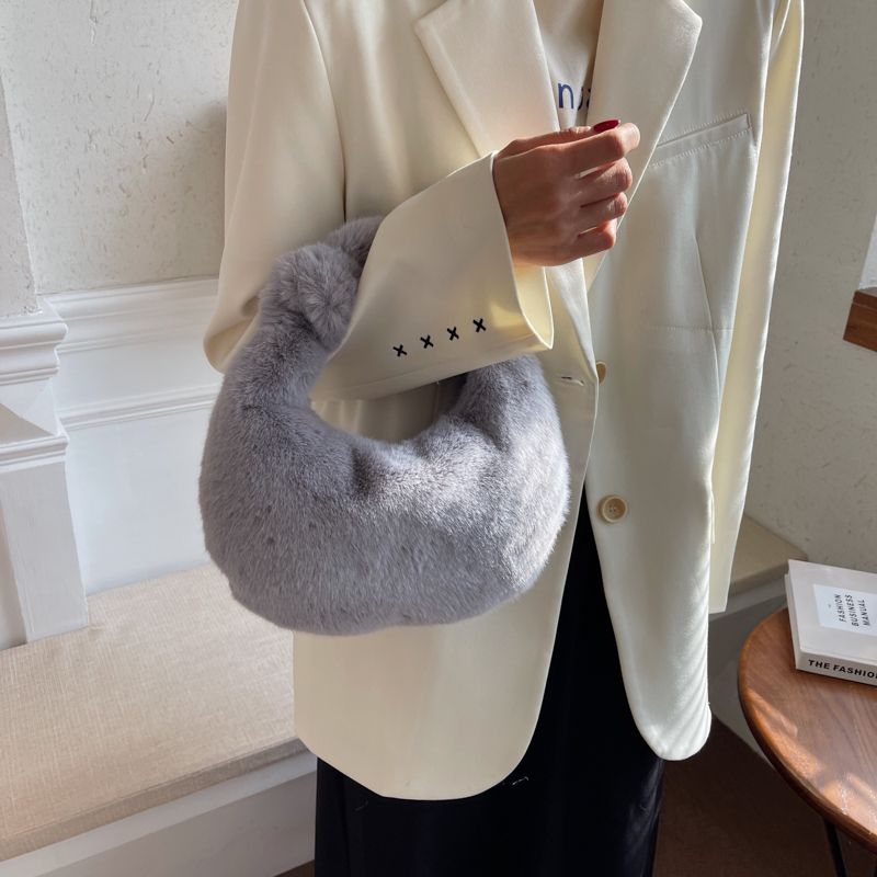 Lucy Naisten Keinonahkainen Muotikäsilaukku - Beige