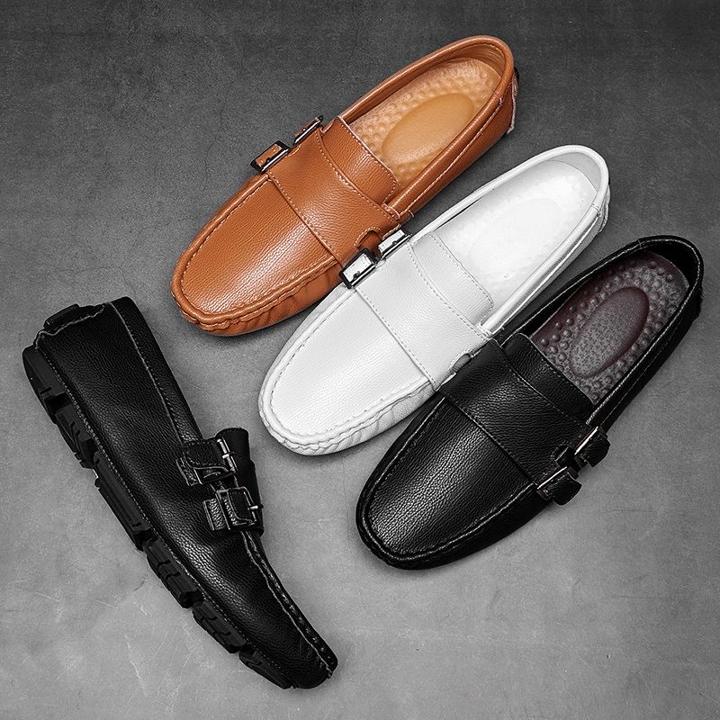 Luken Miesten Loafers-mekkokengät - Musta