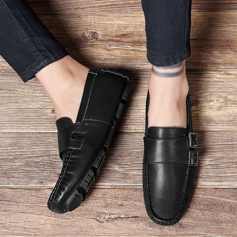 Luken Miesten Loafers-mekkokengät - Musta
